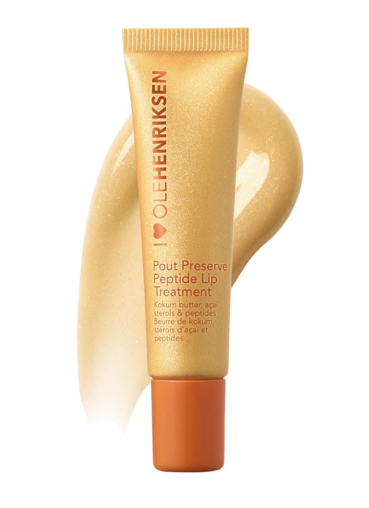 Ole Henriksen Pout Preserve Hydrating Peptide Lip Treatment - Citrus Sunshine Glimmer Beauty and Personal Care Ole Henriksen