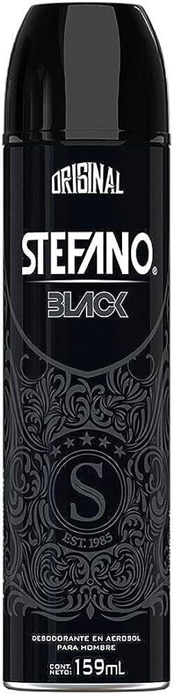 Stefano Black Desodorante / Deodorant Spray by Lournay 4.3 Oz (125 grs) by Stefano Beauty and Personal Care Stefeno