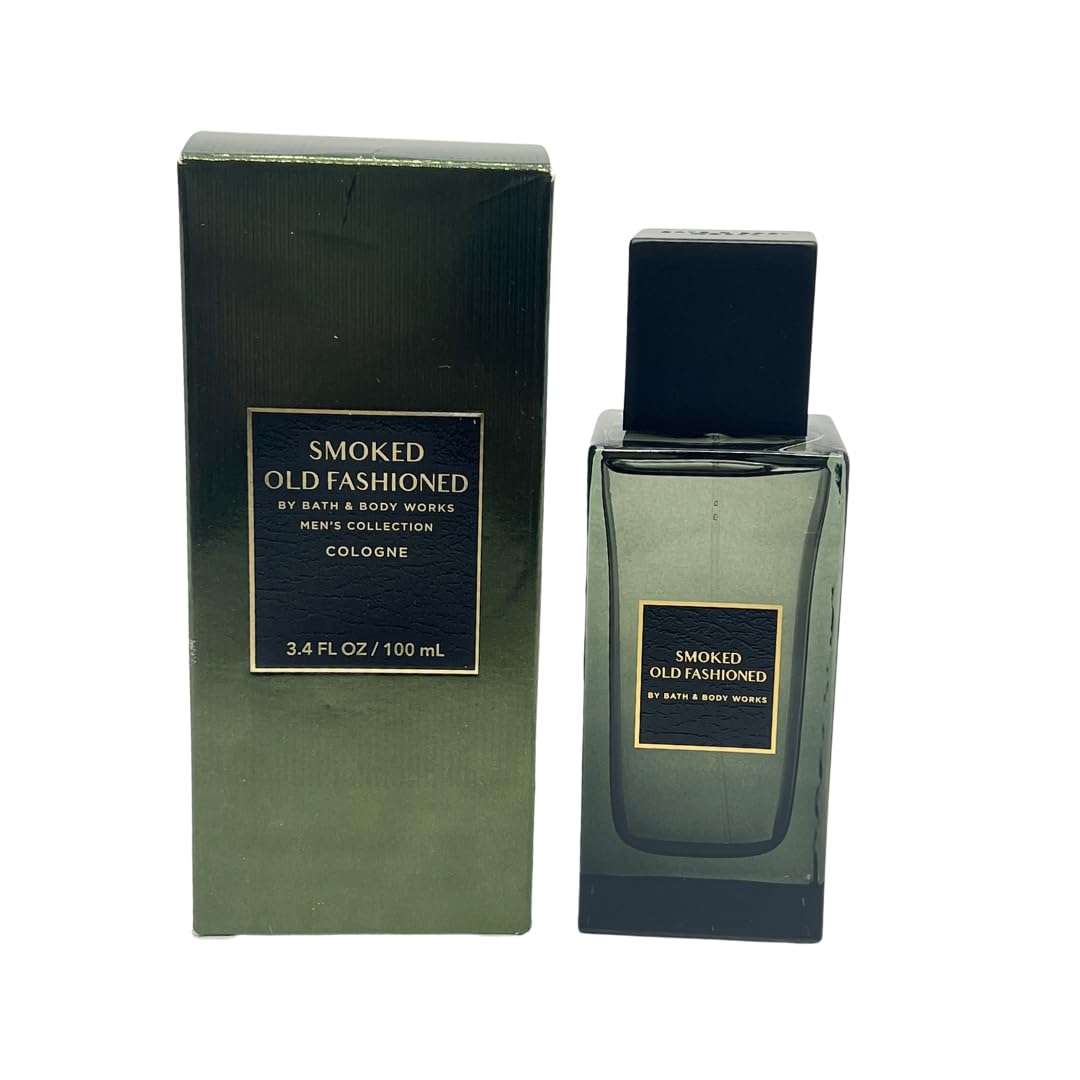 Bath and Body Works Smoked Old Fashioned Men's Fragrance 3.4 Ounces Cologne Spray Beauty & Personal Care Bath & Body Works