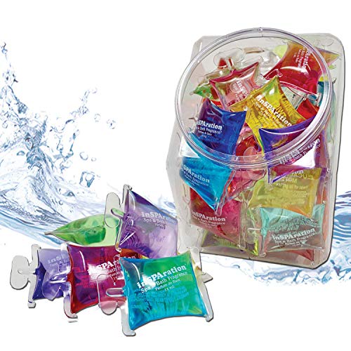 InSPAration 152 Hot Tub Spa & Bath Aromatherapy Fragrance Assortment-50 Pillow Packs Fish Bowl 50pk Assortment, Multiple Beauty and Personal Care InSPAration
