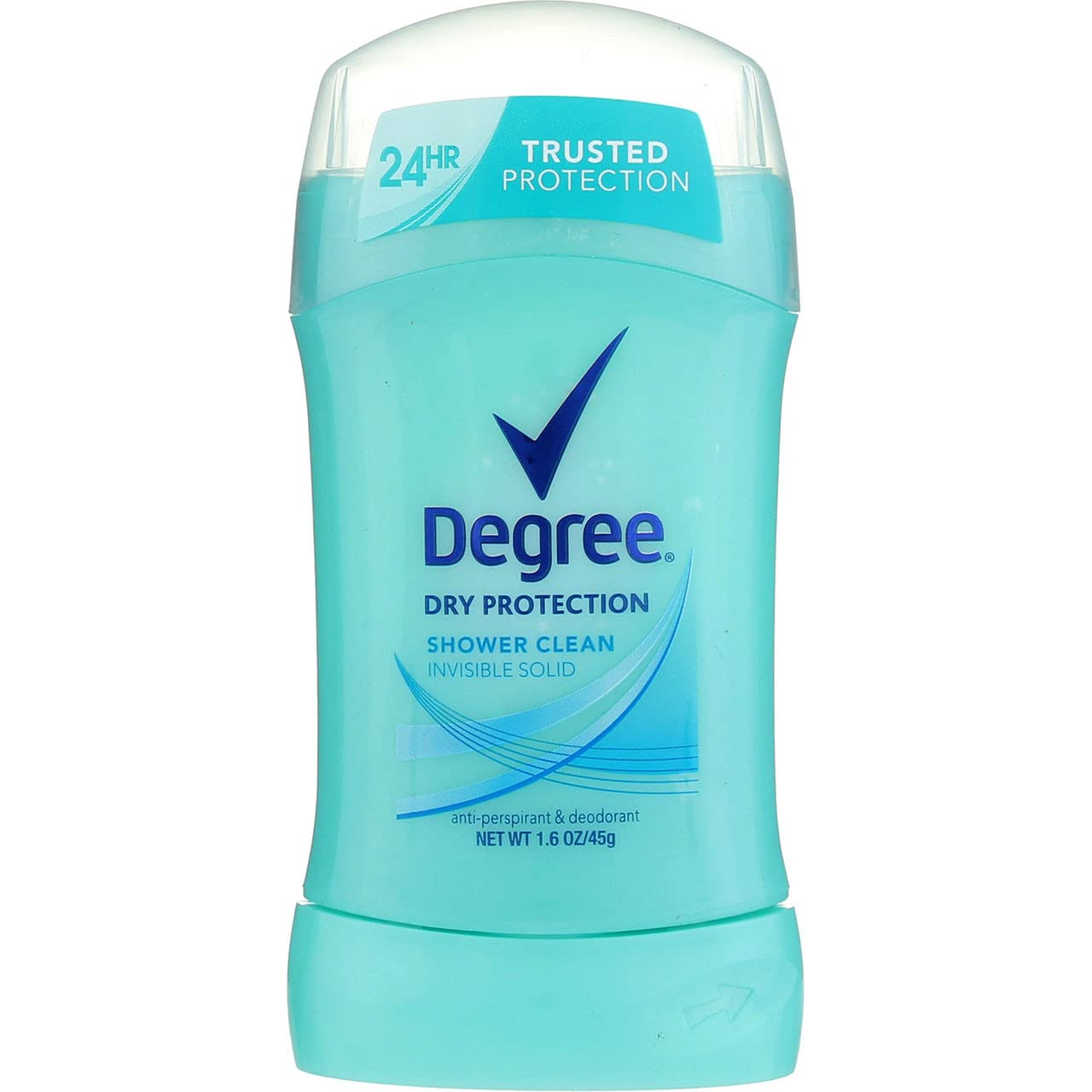 Degree Women Anti-Perspirant and Deodorant Invisible Solid, Shower Clean 1.6 oz (Pack of 5) Beauty and Personal Care Degree