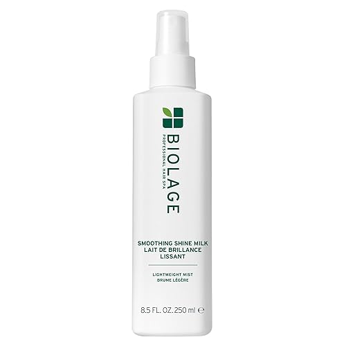 Biolage Smooth Shine Milk - Smoothing Leave-In Spray, Adds Shine, Reduces Frizz, Lightweight Hold, Styling Primer, Vegan & Paraben-Free Beauty & Personal Care Biolage