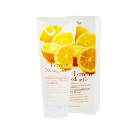 Arrahan Lemon Peeling Gel 180ml / 6.09 fl.oz Skin Care Moisturizing Gel Beauty & Personal Care arrahan