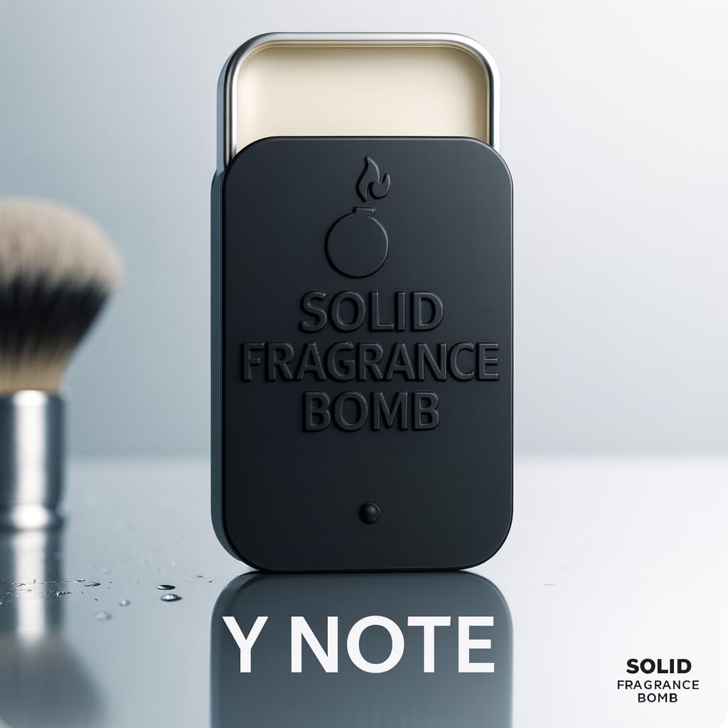 Solid Fragrance Bomb - Premium All-Natural Solid Cologne for Men & Women | Long-Lasting, TSA-Safe, Alcohol-Free, Halal, Handmade Travel Fragrance Balm Beauty & Personal Care Solid Fragrance Bomb