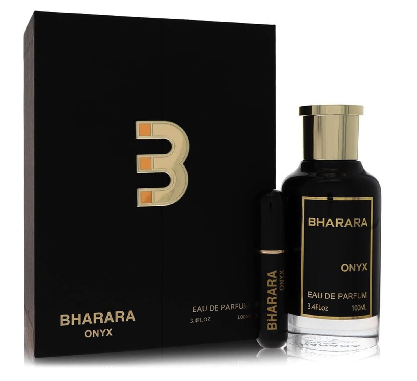 Bharara Onyx Unisex Eau De Parfum 3.4 Fl OZ / 100 ML Beauty & Personal Care B Bharara