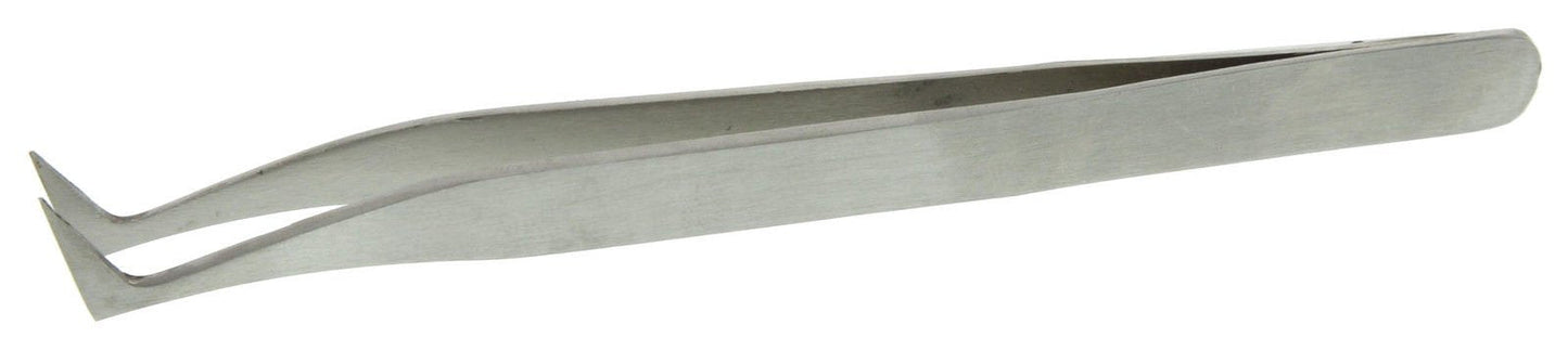 SE 4-3/4" Slanted Point Tweezers - 6 TW Beauty and Personal Care SE