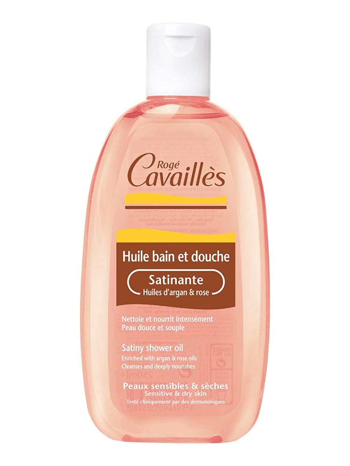 ROGE CAVAILLES Satin bath shower oil Fl / 250ml Beauty and Personal Care Cavaillès