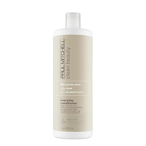Paul Mitchell Clean Beauty Everyday Conditioner Ultra-Rich Formula, Improves, Elasticity For All Hair Types, 33.8 fl. oz Beauty & Personal Care Paul Mitchell