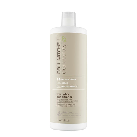 Paul Mitchell Clean Beauty Everyday Conditioner Ultra-Rich Formula, Improves, Elasticity For All Hair Types, 33.8 fl. oz Beauty & Personal Care Paul Mitchell