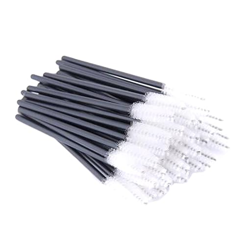 Xiaoyu 100PCS Disposable Mascara Wands Eyelash Applicator Eyebrow Brush - White Beauty & Personal Care XIAOYU
