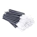 Xiaoyu 100PCS Disposable Mascara Wands Eyelash Applicator Eyebrow Brush - White Beauty & Personal Care XIAOYU
