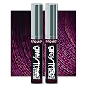 Greyfree Hair Mascara Root Touch-Up for Gray Hair | Precision Hairline Concealer for Brows & Beard | 2 Pack (BURGUNDY) Beauty & Personal Care Greyfree