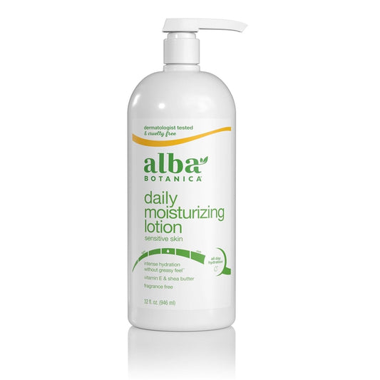 Alba Botanica Lotion Emollient Unscented, 32 Fl Oz Beauty & Personal Care Alba Botanica