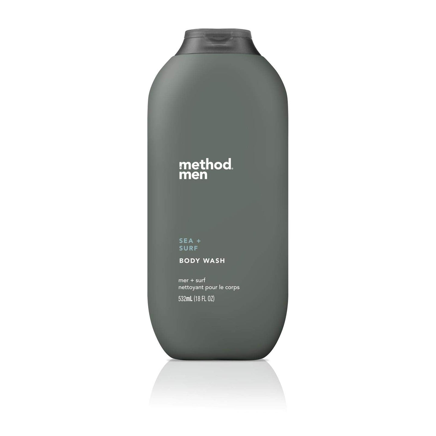 Method Men Body Wash, Sea + Surf, Paraben and Phthalate Free, 18 fl oz (Pack of 1) Beauty & Personal Care Method
