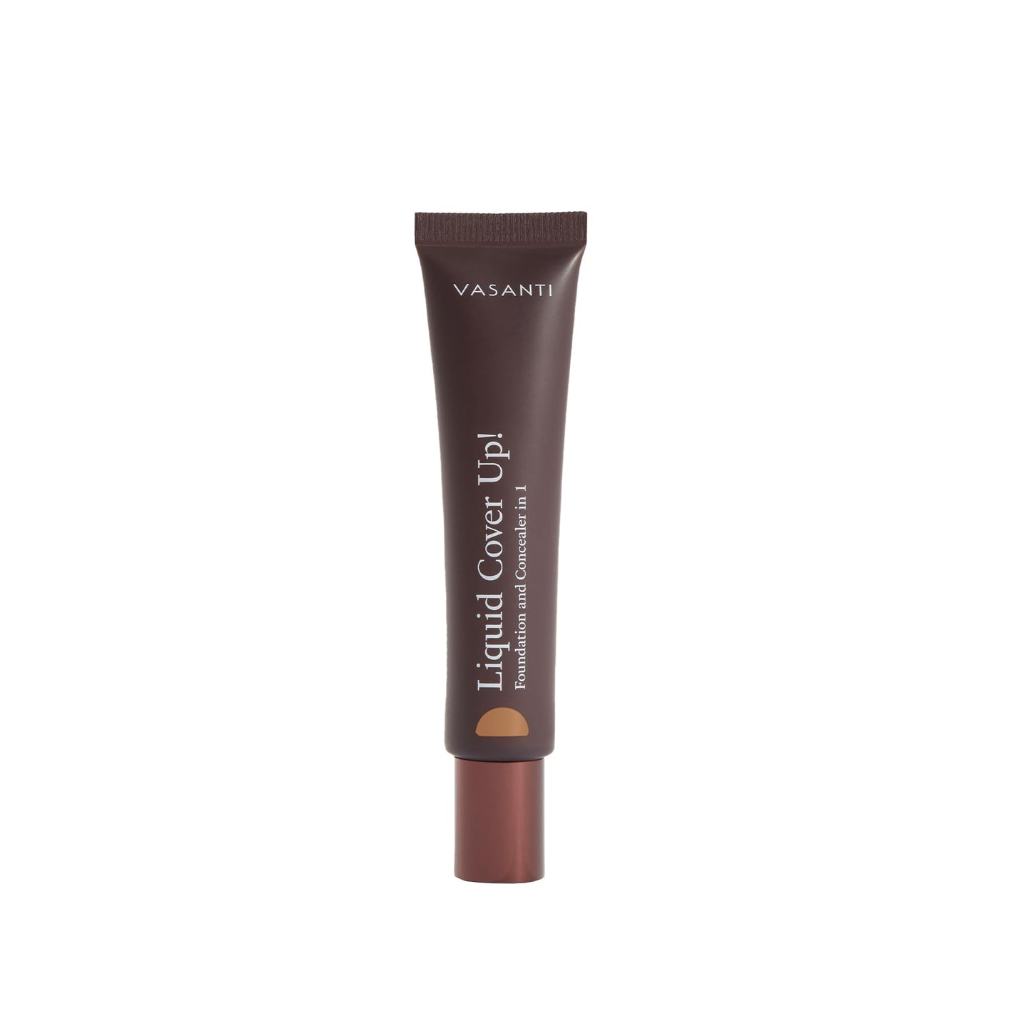 VASANTI Oil-Free Foundation & Concealer in 1 - Liquid Cover-Up (V2) - Full Matte Coverage Long Lasting Paraben-Free Vegan Friendly Makeup Beauty & Personal Care VASANTI