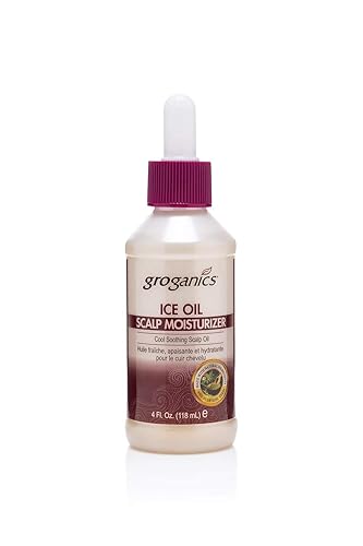 Groganics DHT Ice Oil Scalp Moisturizer, 4 Ounce (76083PUGRP1) Beauty & Personal Care Groganics