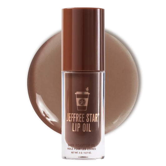 Jeffree Star Cosmetics Lip Oils, 0.17 oz, Moisturizing, Vegan, 5 Colors (Dark Roast) Beauty and Personal Care Jeffree Star