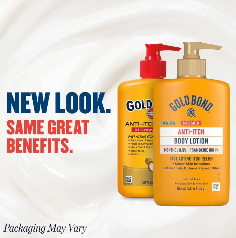 Gold Bond Anti-Itch Lotion 5.50 oz (Pack of 8) - Packaging May Vary Beauty & Personal Care Gold Bond