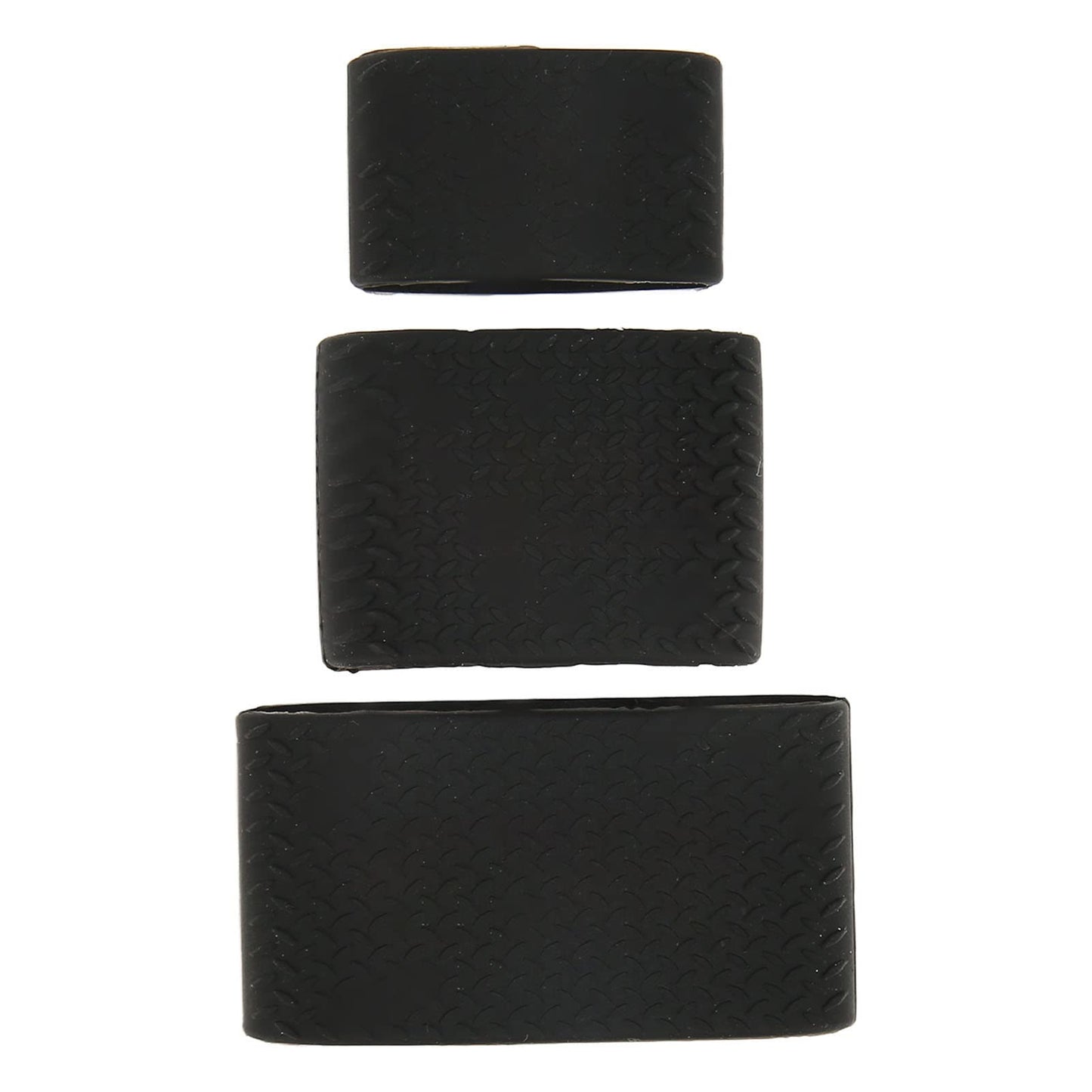 Estink Clipper Bands, Pack of 3 Professional Black Silicone Slip Heat Electric Clipper Protective Electric Clipper Bands for Salon Baber Tool Scissors Beauty and Personal Care Estink