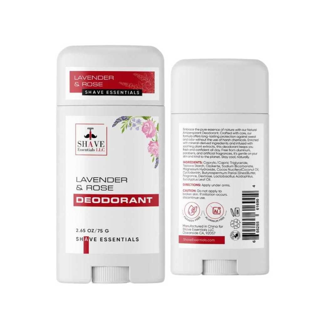 Shave Essentials Natural Deodorant/Antiperspirant, Aluminum & Baking Soda Free Beauty and Personal Care Shave Essentials LLC