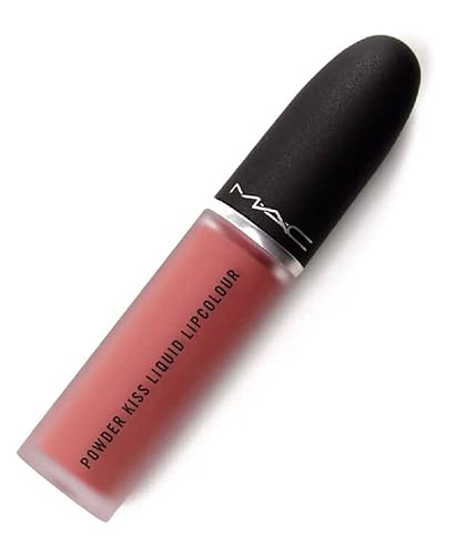 Powder Kiss Liquid Lipcolor - 989 Mull It Over by MAC for Women - 0.17 oz Lipstick Beauty & Personal Care MAC