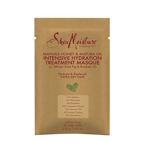 Shea Moisture Manuka Honey & Mafura Oil Intensive Hydration Treatment Masque for Unisex, 2 Ounce Beauty & Personal Care Shea Moisture