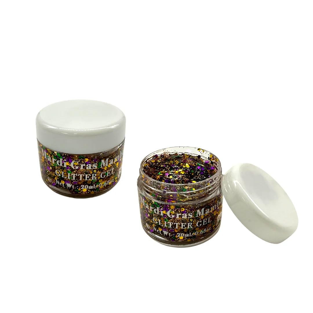 Mardi Gras Mambo Glitter Gel (Each) Beauty & Personal Care Mardi Gras Spot