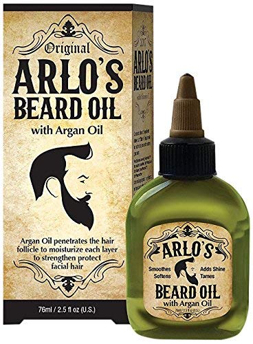 Arlo's Beard Oil - Argan Oil 2.5 ounce (2 Pack) Beauty and Personal Care Arlo's
