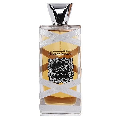 Lattafa Oud Mood Reminiscence for Unisex Eau de Parfum Spray, 3.4 Ounce Beauty & Personal Care Lattafa