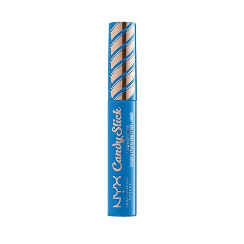 NYX PROFESSIONAL MAKEUP Candy Slick Glowy Lip Color Gloss - Extra Mints (Aqua Teal) Beauty & Personal Care NYX PROFESSIONAL MAKEUP