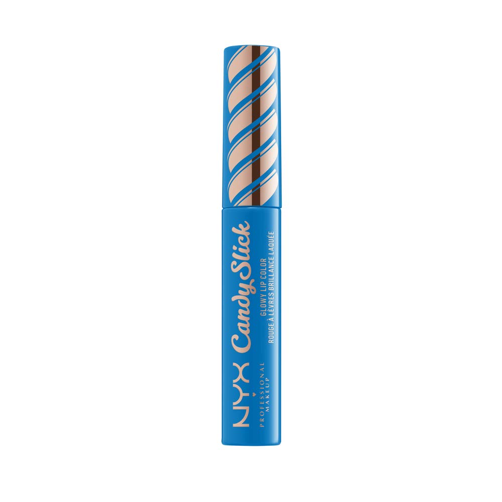 NYX PROFESSIONAL MAKEUP Candy Slick Glowy Lip Color Gloss - Extra Mints (Aqua Teal) Beauty & Personal Care NYX PROFESSIONAL MAKEUP