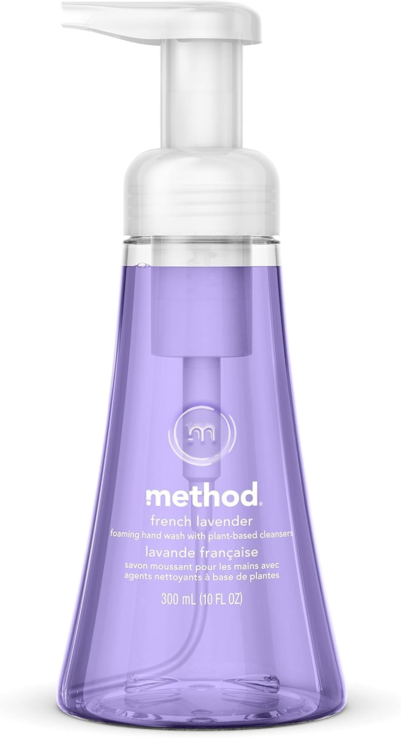 Method French Lavender Foaming Hand Wash 10oz. (Pack of 1) Beauty & Personal Care Method