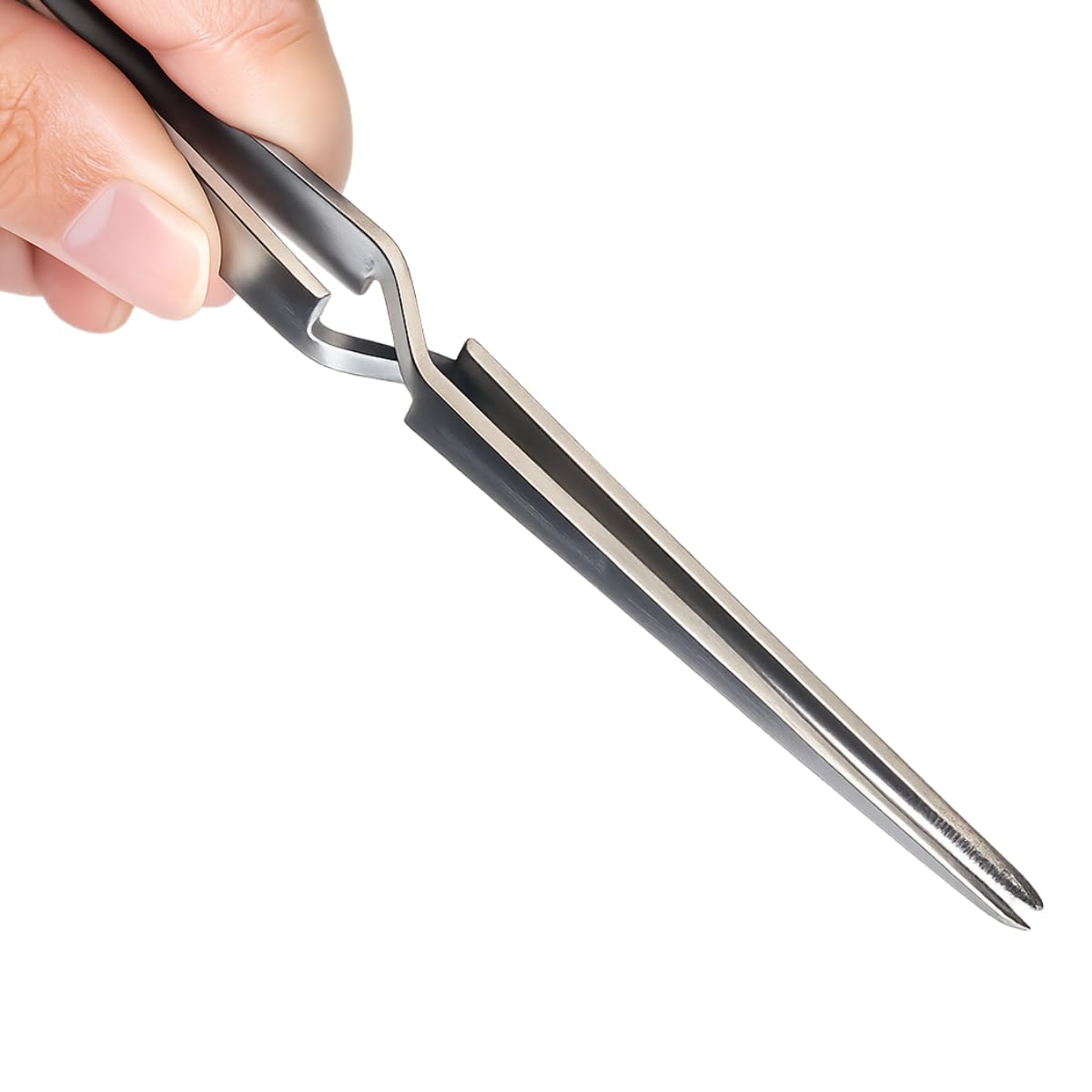 JEWEL TOOL 6-Piece Tweezer Set - 6 Tips & Lengths (4.25" to 7") - Craft, Jewelry, Watch Repair - Essential for Kits - Multipurpose Precision Beauty and Personal Care JEWEL TOOL