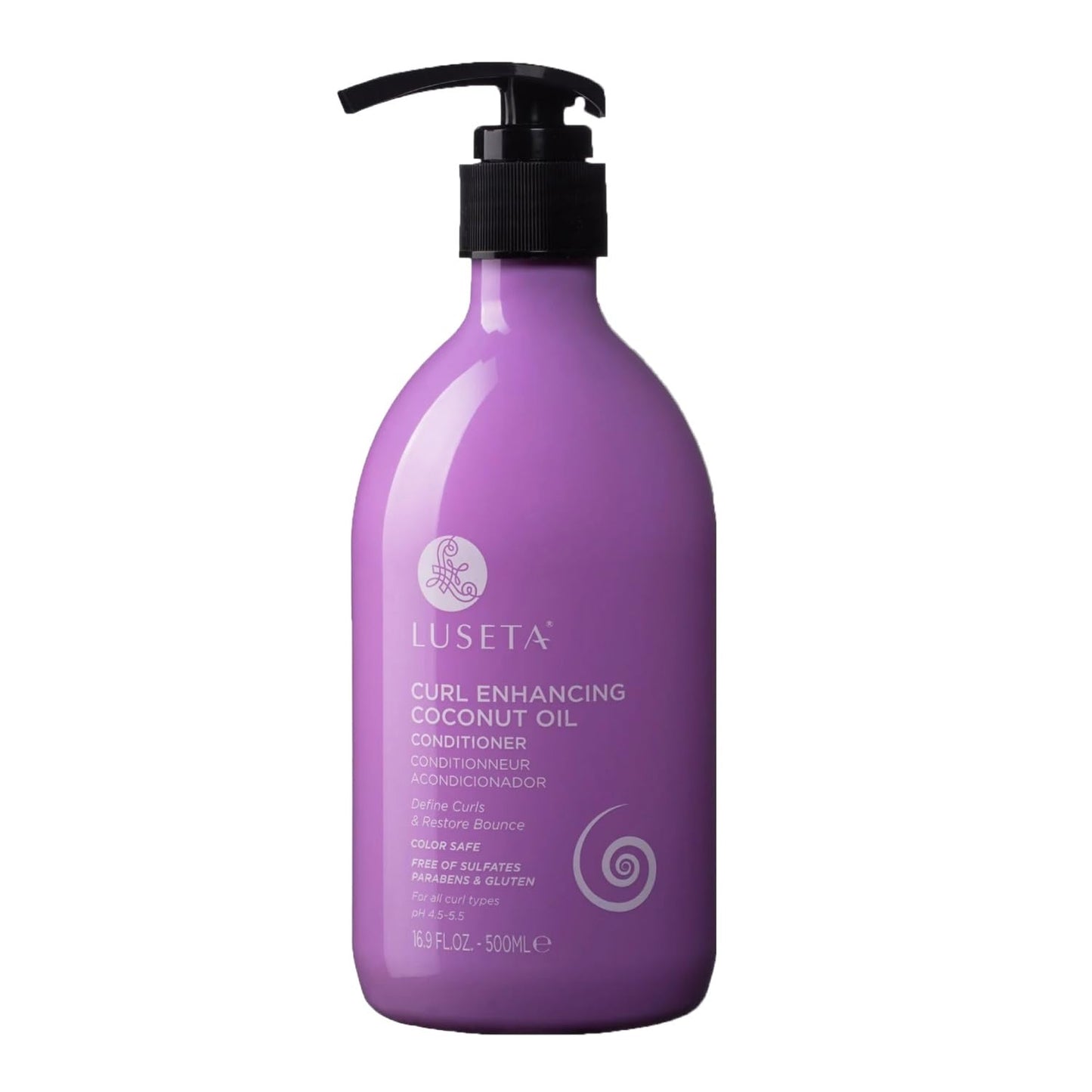 Luseta Curl Enhancing Conditioner, Reduce Frizz and Define Curls, Deep Treatment for All Curl Types, infused with Coconut Oil, 16.9 Oz Beauty & Personal Care L LUSETA