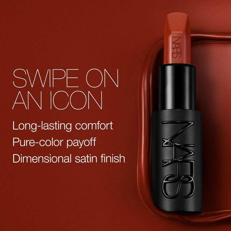 NARS Explicit Refillable Satin Lipstick - Body Heat 803, 0.13 oz / 3.8 g Beauty & Personal Care NARS