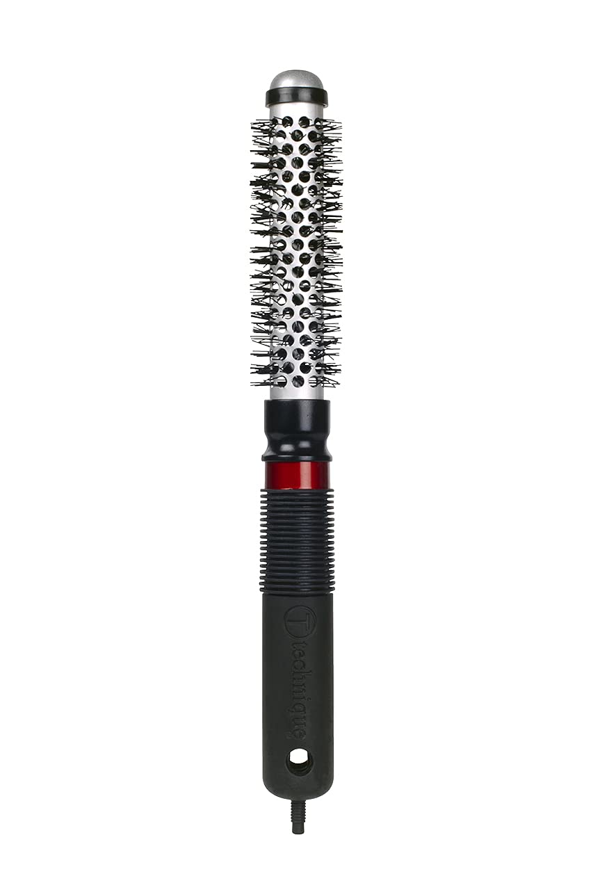 Cricket Technique Thermal Hair Brush #300 0.75” for Blow-Drying, Curling, and Styling - Heat-Retaining Barrel with Anti-Static Tourmaline Bristles Beauty & Personal Care CRICKET