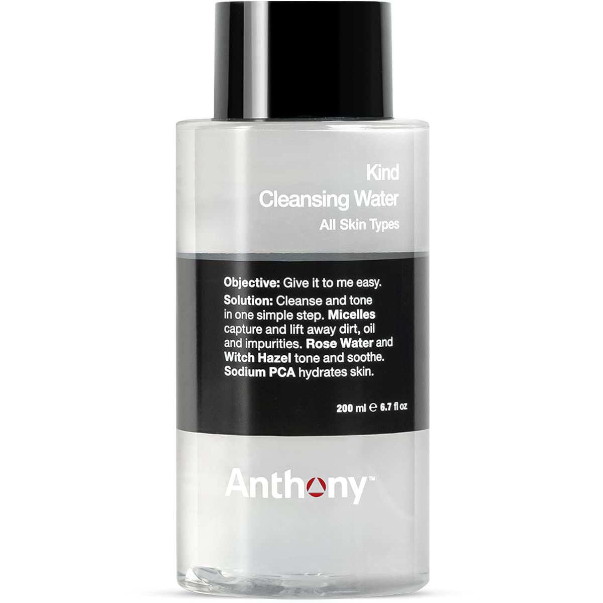 Anthony Witch Hazel Toner for Face, Kind Cleansing Water with Rose Water to Tone and Soothe, Sodium PCA to Hydrate Skin, Micelles to Remove Excess Oil Beauty & Personal Care Anthony