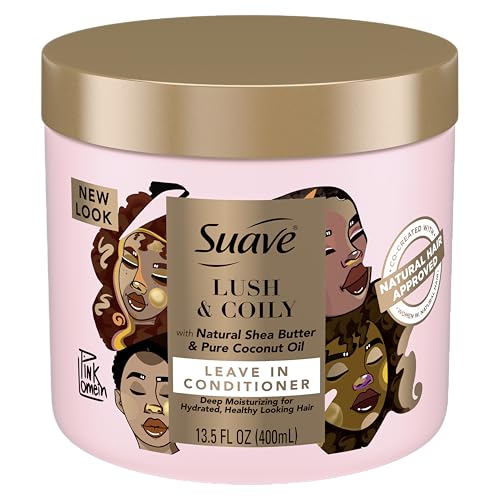 Suave Professionals Natural Shea Butter Coconut Nourish & Strengthen Leave-In Conditioner 13.5 fl oz Beauty & Personal Care Suave