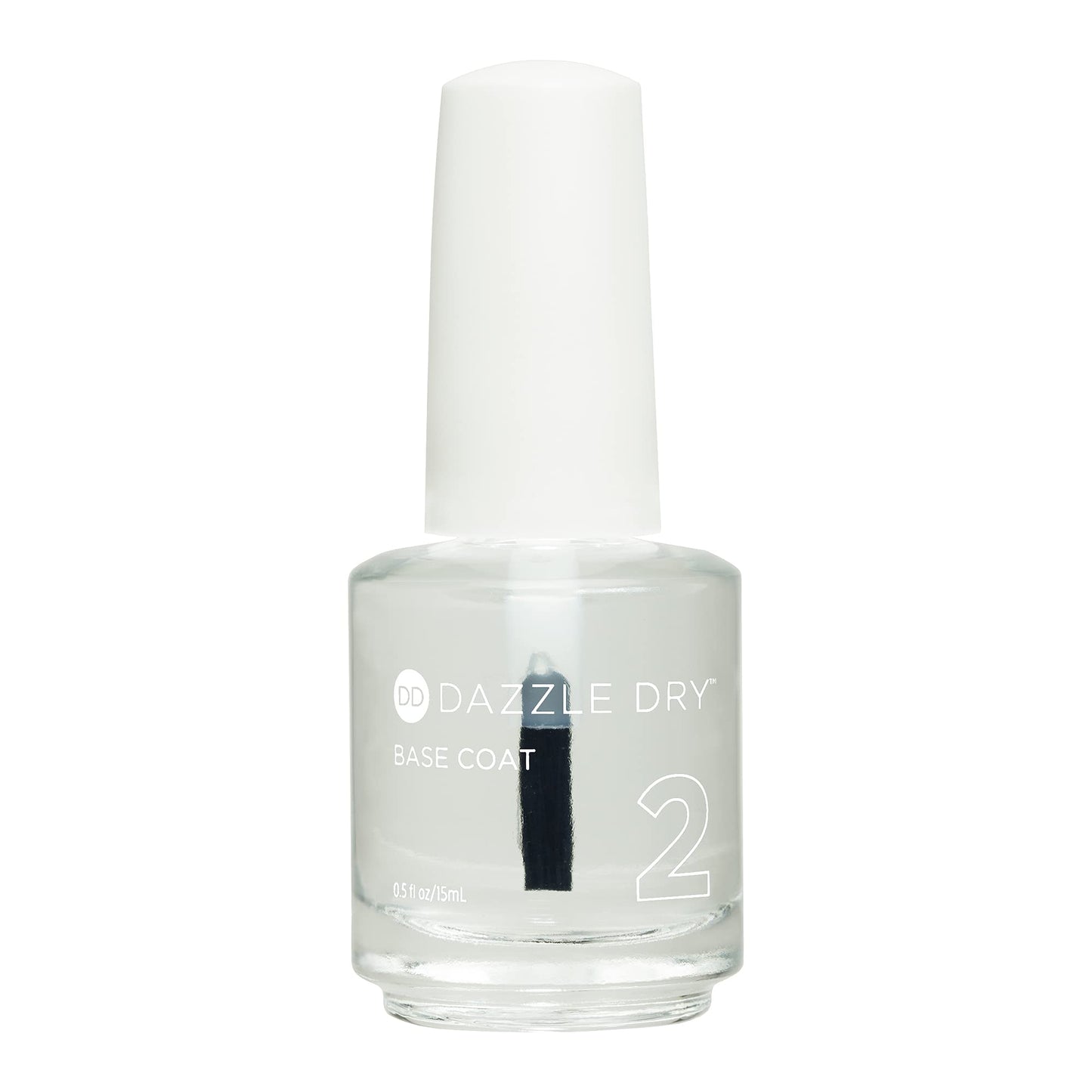 Dazzle Dry Base Coat - Step 2 – A Fast-Drying clear coat - Long-Lasting Nail Polish Base Coat for Non-Toxic Manicures (0.5 fl oz) Beauty & Personal Care Dazzle Dry