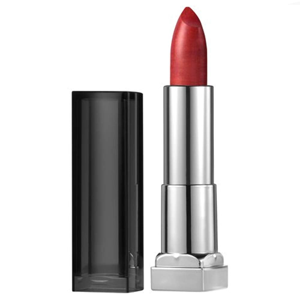 Maybelline New York Color Sensational Red Lipstick Metallic Lipstick, Hot Lava, 0.15 Ounce, Pack of 1 Beauty & Personal Care MAYBELLINE