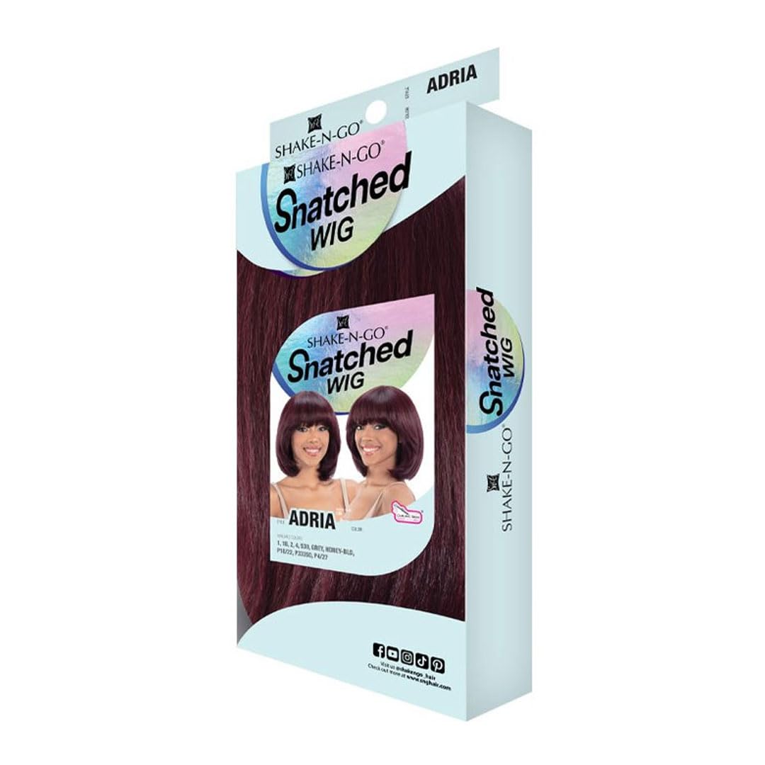 Shake-N-Go Snatched Wig Adria (Color: OFF BLACK 1B)