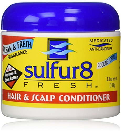 Sulfur8 Fresh Medicated Hair & Scalp Conditioner, 3.8 oz (Pack of 2)