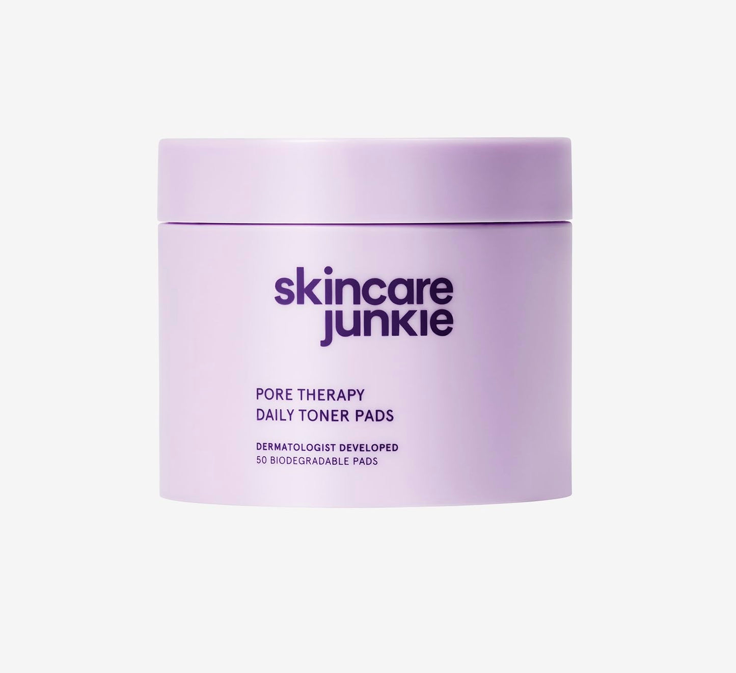 Skincare Junkie Pore Therapy Daily Toner Pads, Exfoliates Pore-Clogging Dead Skin Cells, Fragrance-Free, for Normal to Oily Skin, 50 Pads Beauty & Personal Care Skincare Junkie
