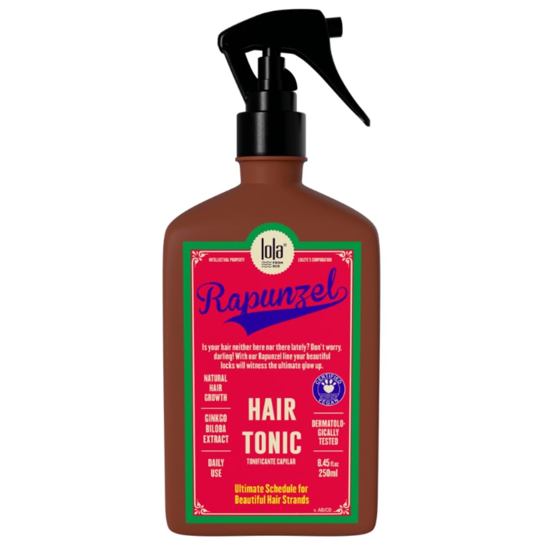 Lola From Rio - Rapunzel Hair Tonic Spray for Women - Hair Strengthening Treatment - Thickening Spray for Fine Hair - Supports Fuller Beauty and Personal Care Lola Default Title