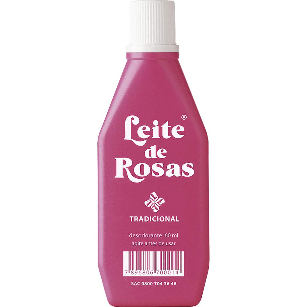 Leite de Rosas - Linha Tradicional - Desodorante Corporal 60 Ml - (Leite de Rosas - Classic Collection - Rose Milk Body Deodorant 2.03 Fl Oz) Beauty and Personal Care Leite de Rosas