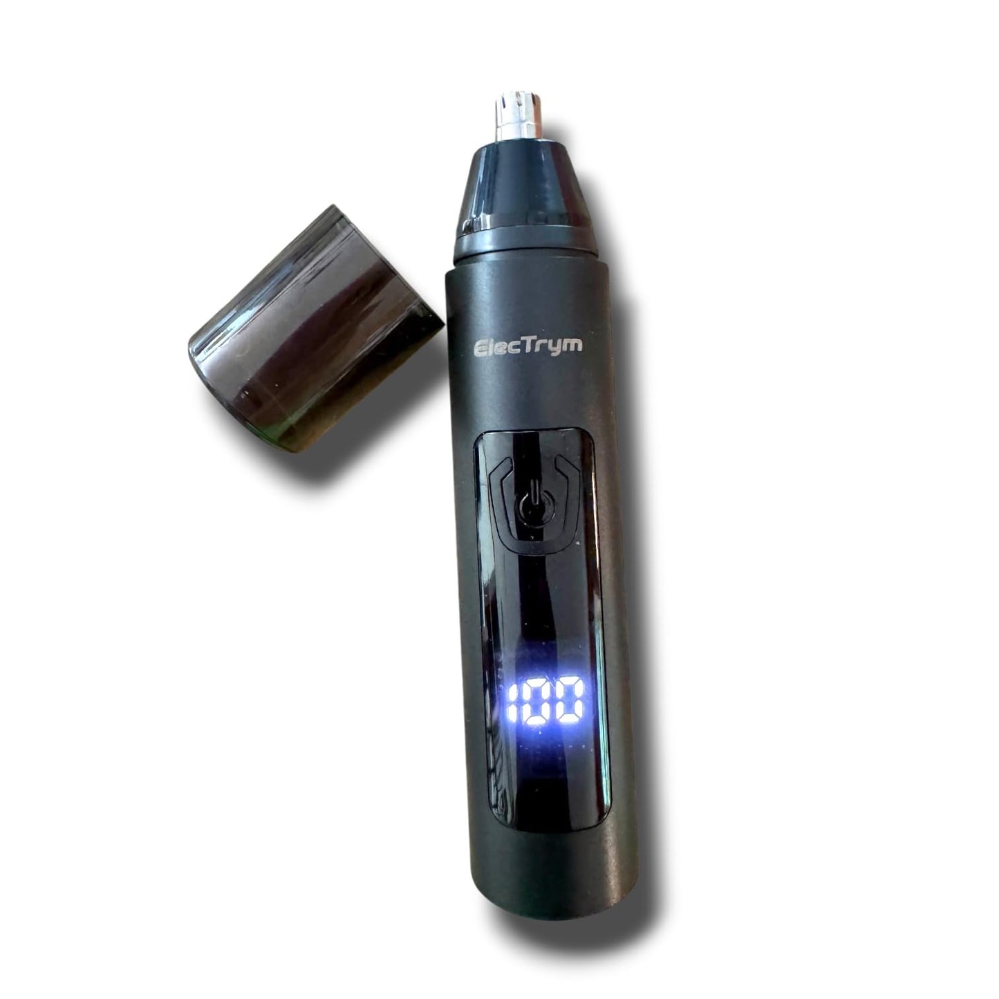 ElecTrym N1000 Rechargeable Nose & Ear Hair Trimmer, 12000 RPM Motor, 360 Degree Rotating Blade, LED Battery Display Beauty and Personal Care ElecTrym