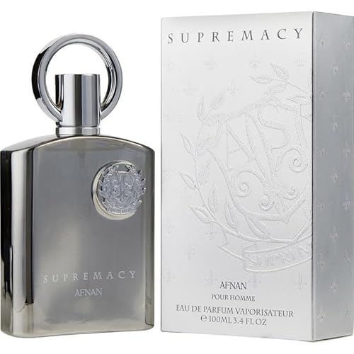 Supremacy Silver Cologne By Afnan Eau De Parfum Spray Cologne for Men 3.4 oz Eau De Parfum Spray?popular? x-fex-538121 0 Beauty & Personal Care N\B