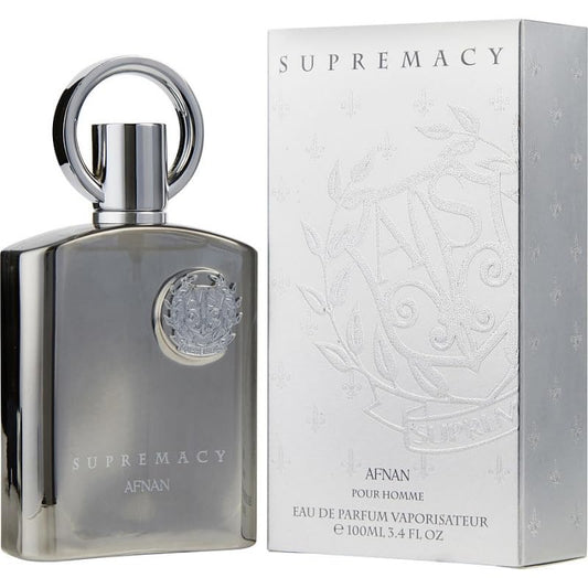 Supremacy Silver Cologne By Afnan Eau De Parfum Spray Cologne for Men 3.4 oz Eau De Parfum Spray?popular? x-fex-538121 0 Beauty & Personal Care N\B