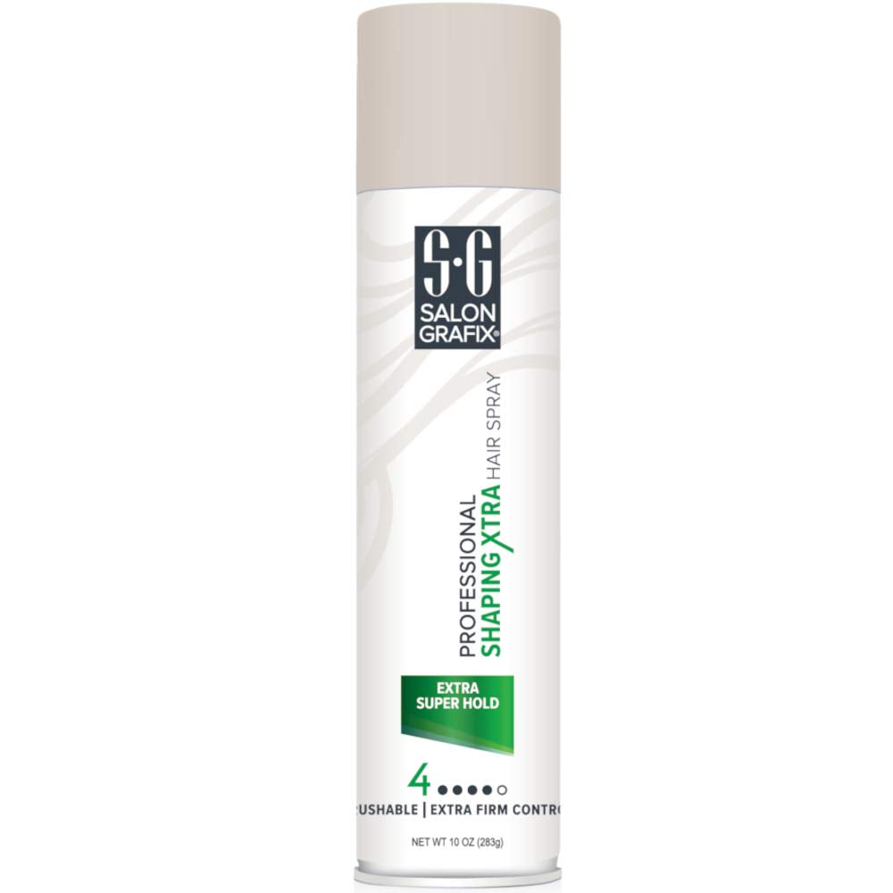 Salon Grafix Hairspray Shaping Extra Super Hold 10 Ounce (295ml) (2 Pack) Beauty & Personal Care Salon Grafix