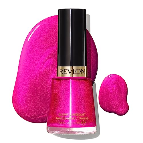 Revlon Super Lustrous Nail Polish, Chip-Resistant & Longwear Formula, High Shine Finish, 723 Electric, 0.5 fl oz Beauty & Personal Care REVLON